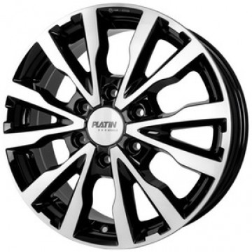 ALU Platišče PLATIN P 86 6,5x16 Črno polirano PLATIŠČA